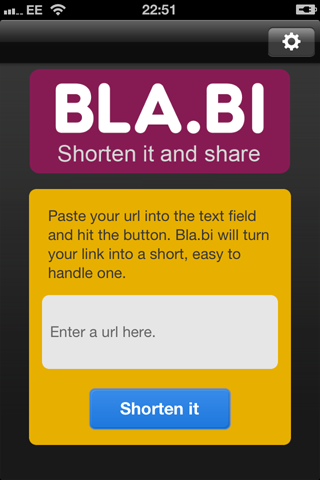 Bla.bi Preview Screen